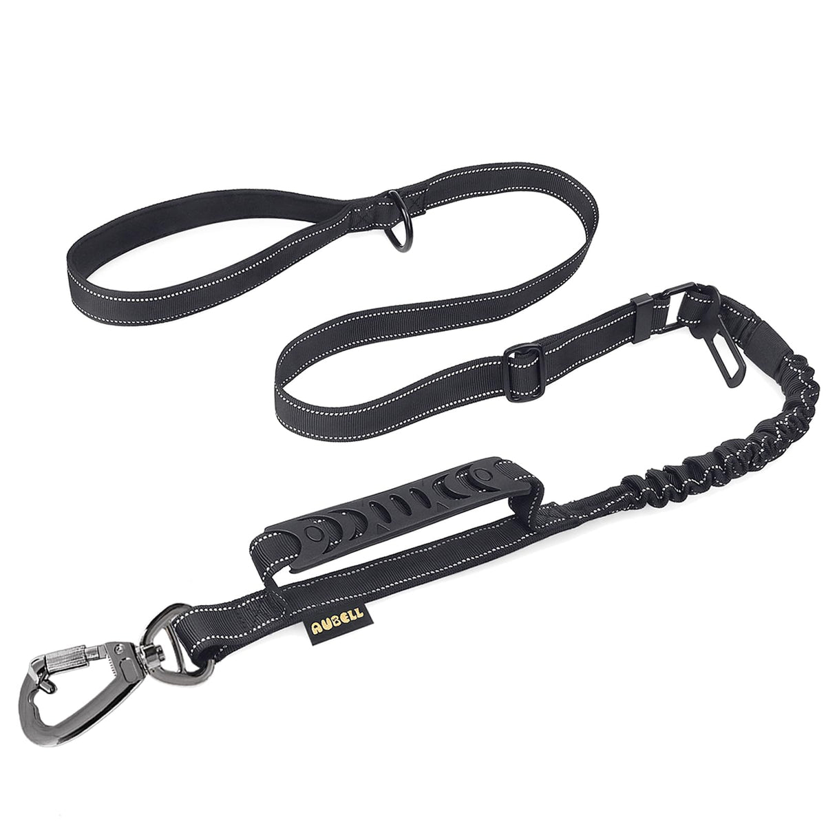 AUBELL Tactical dog leash with durable nylon strap for reliable daily walks.