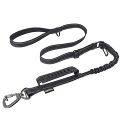 AUBELL Tactical dog leash with durable nylon strap for reliable daily walks.