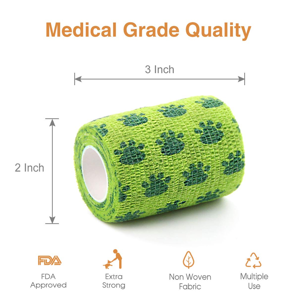 AUPCON Latex-free comfort wrap reduces irritation during extended wear.
