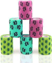 AUPCON Vet Wrap 2in-5yd Roll provides secure, breathable coverage for pets.