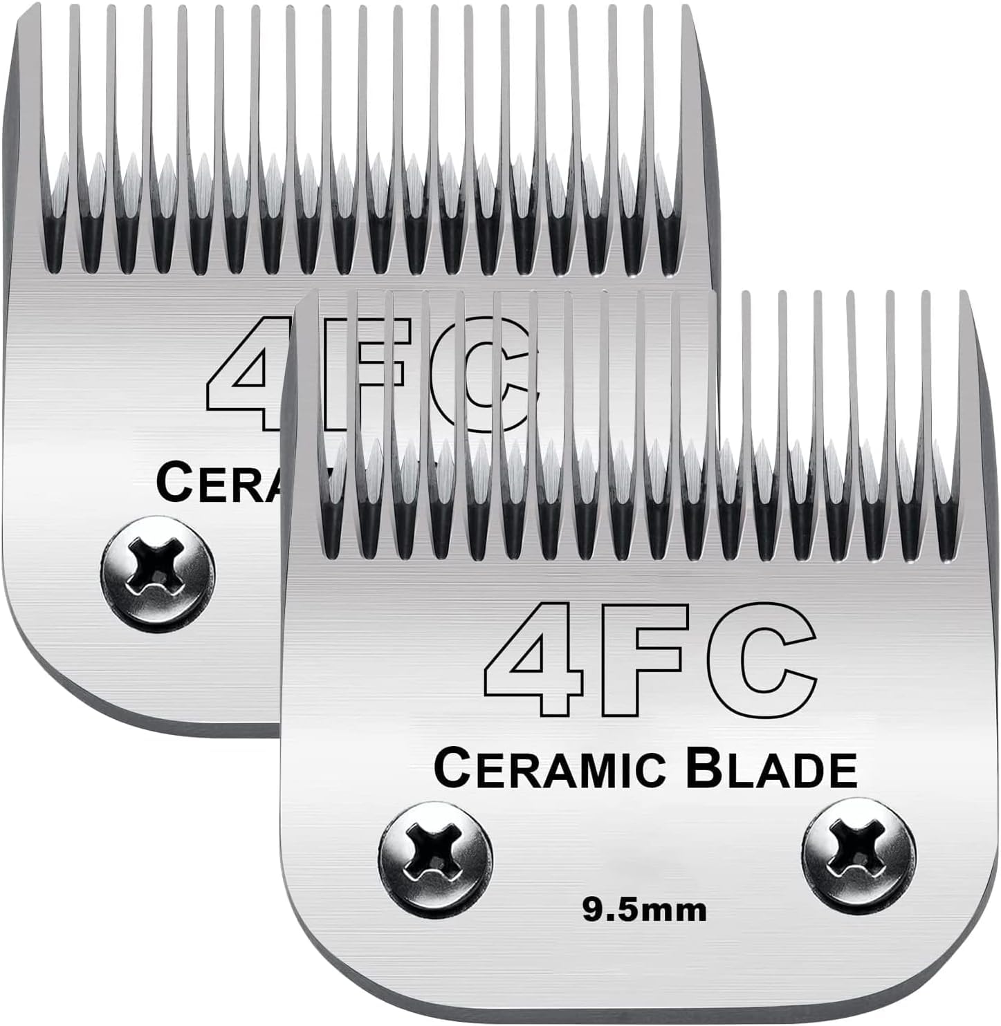 Audoc 2pc 4FC ceramic blade for detachable pet clippers delivers smooth, cool cuts.