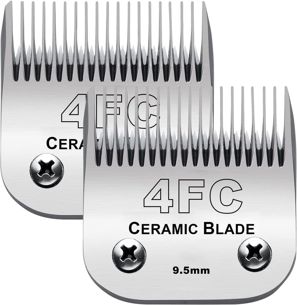 Audoc 2pc 4FC ceramic blade for detachable pet clippers delivers smooth, cool cuts.