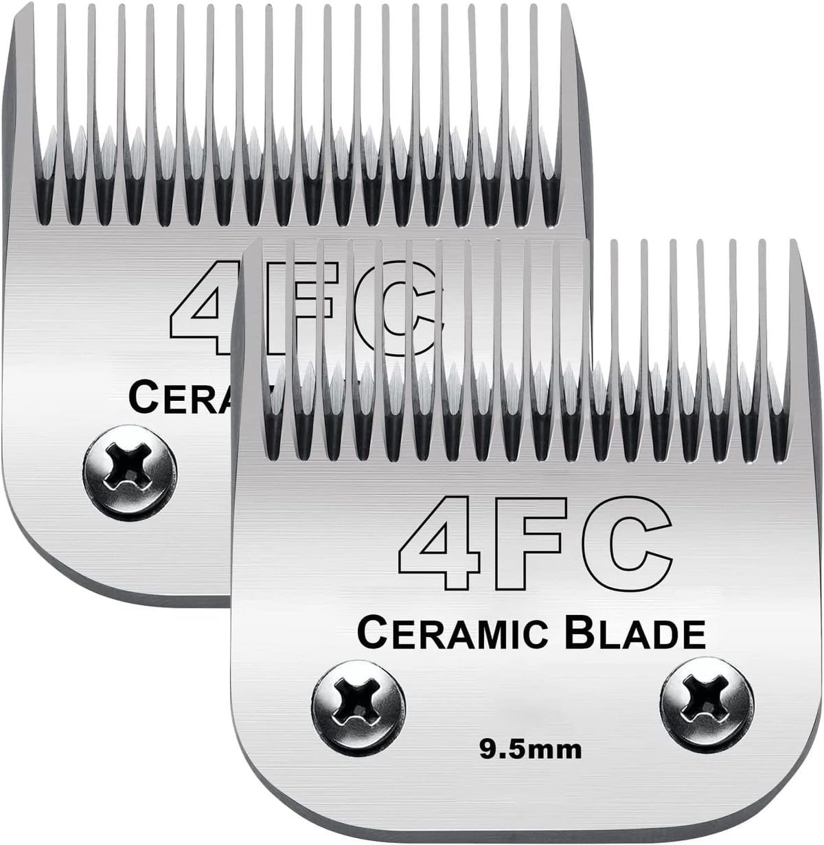 Audoc 2pc 4FC ceramic blade for detachable pet clippers delivers smooth, cool cuts.