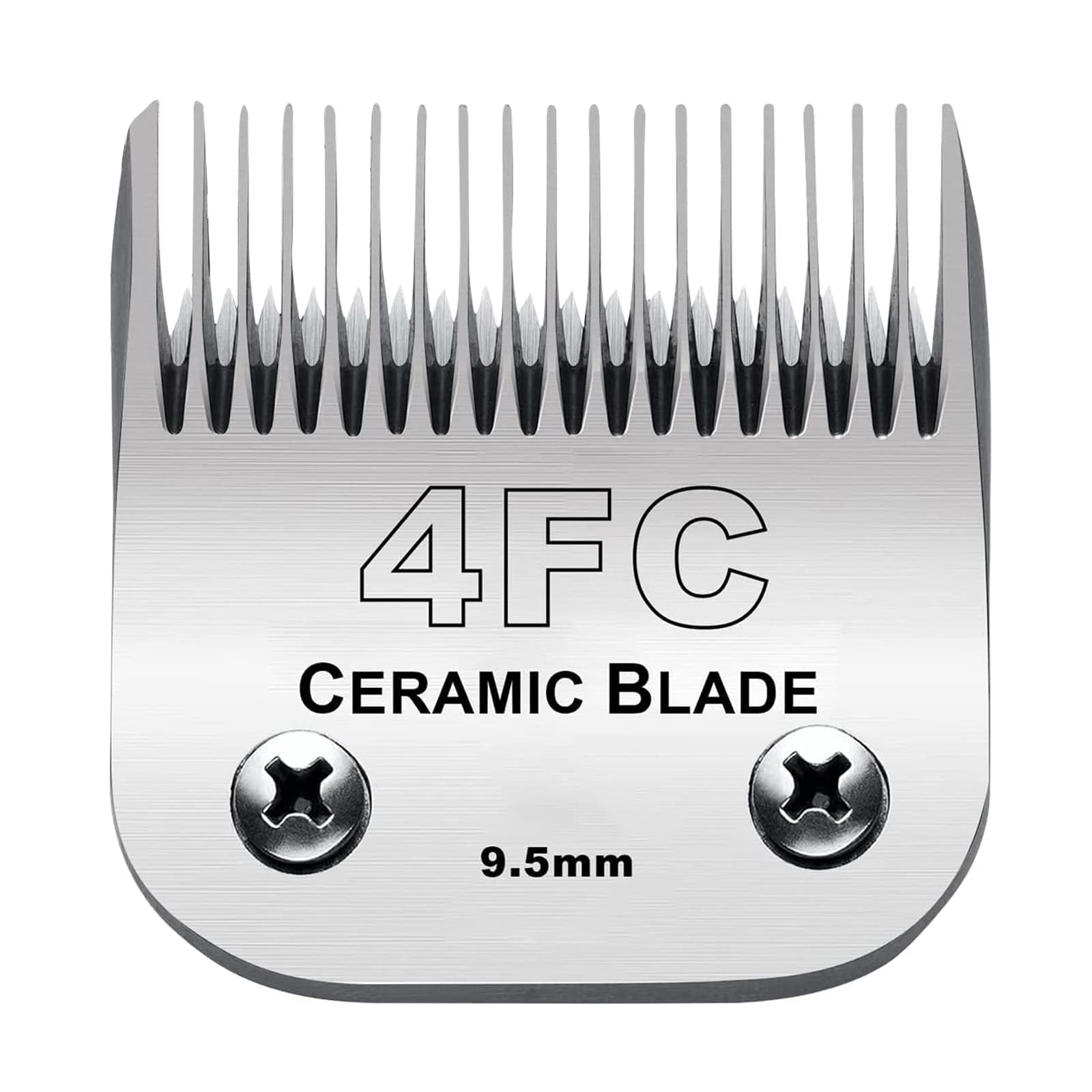 Audoc 4FC blade installed in a detachable clipper for precise, smooth pet grooming.