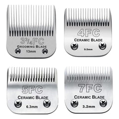 Audoc 4PACK blades show 4FC cutting length for precise trims.