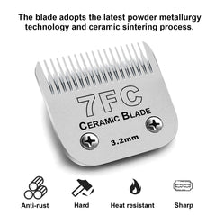 Audoc stainless-steel blade demonstrates rust resistance and durability.