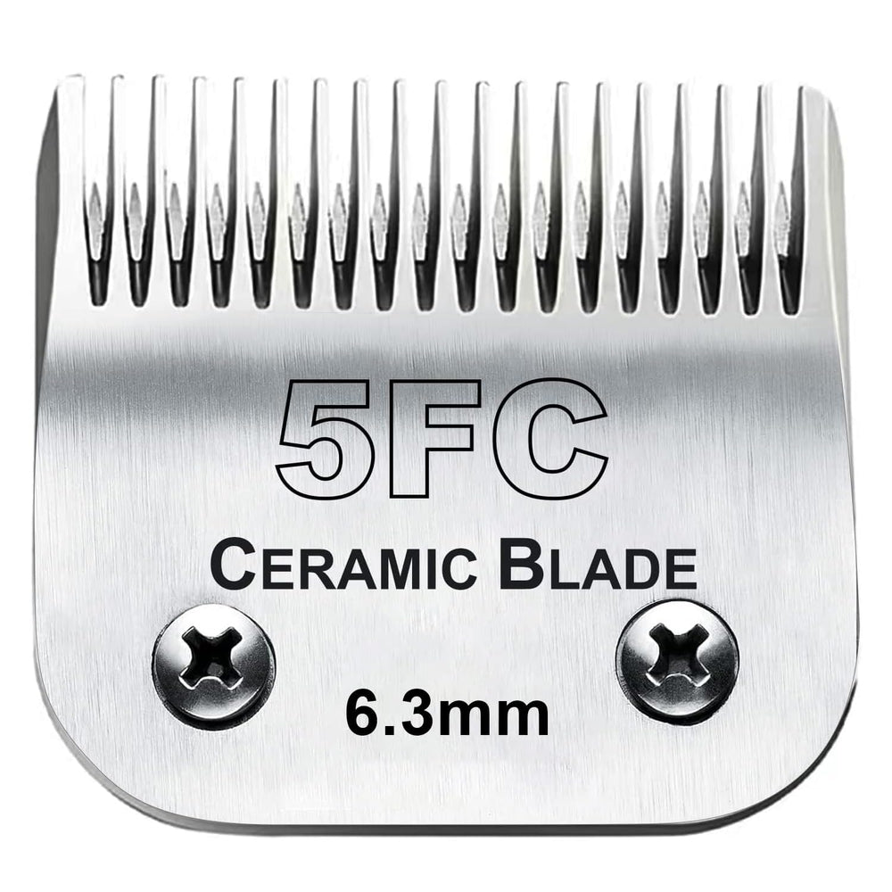 Audoc 5FC blade 1/4 inch cut length enables precise trims on small pets