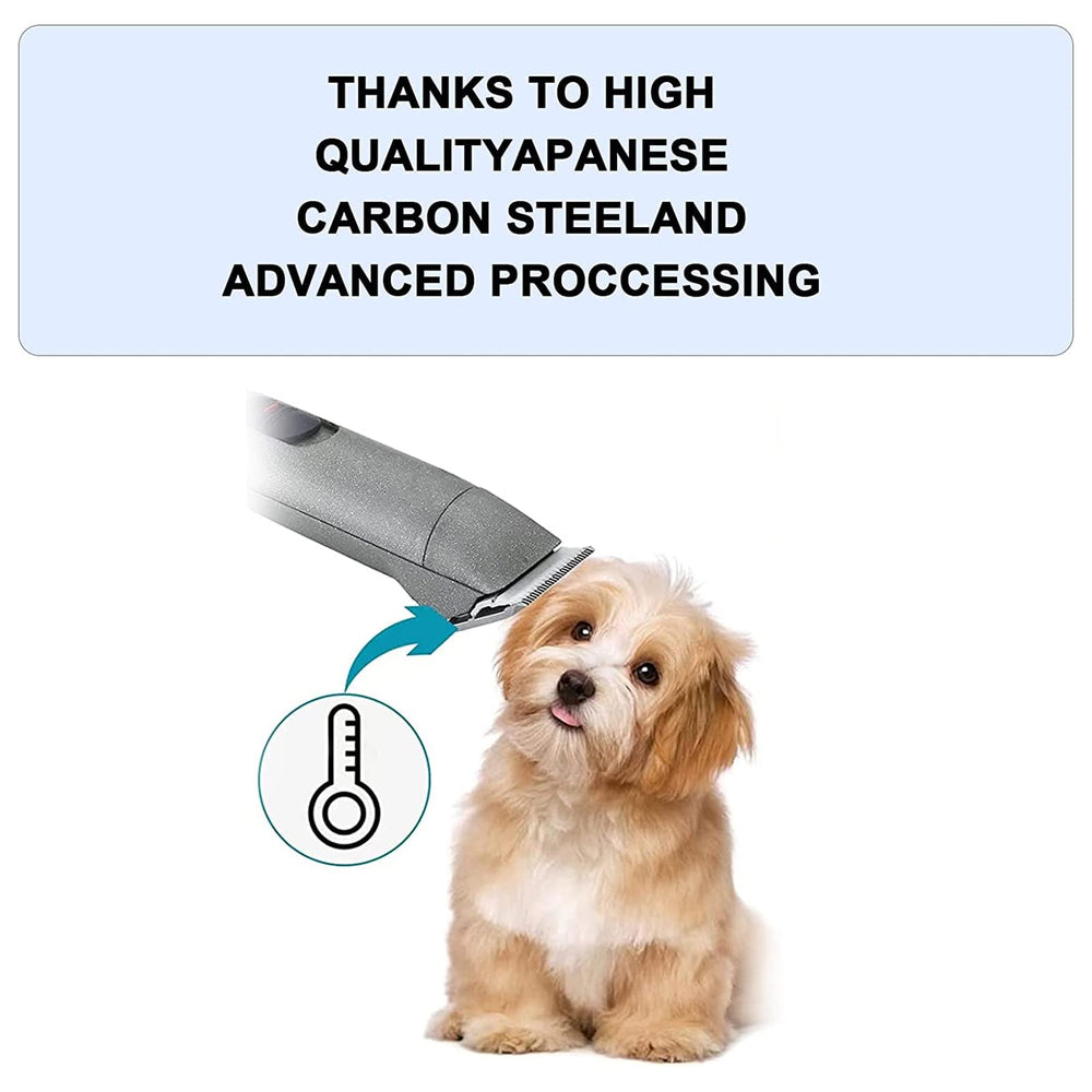 Audoc compatible detachable blades fit Andis, Oster, and Wahl clipper systems.