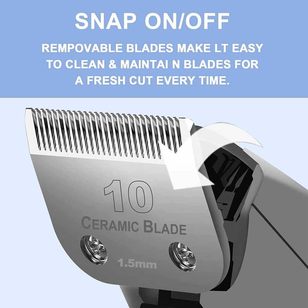 Audoc blades compatible with Andis UltraEdge and CeramicEdge clippers