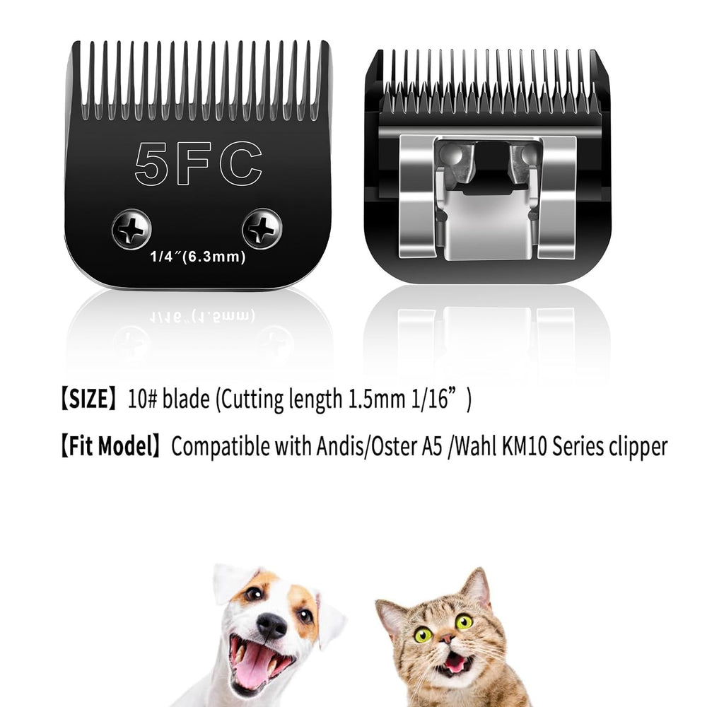 Audoc detachable clipper blade fit guide - easy swap for versatile clippers and efficient grooming.