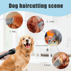 Audoc blades compatibility label with Andis Oster Wahl for efficient grooming