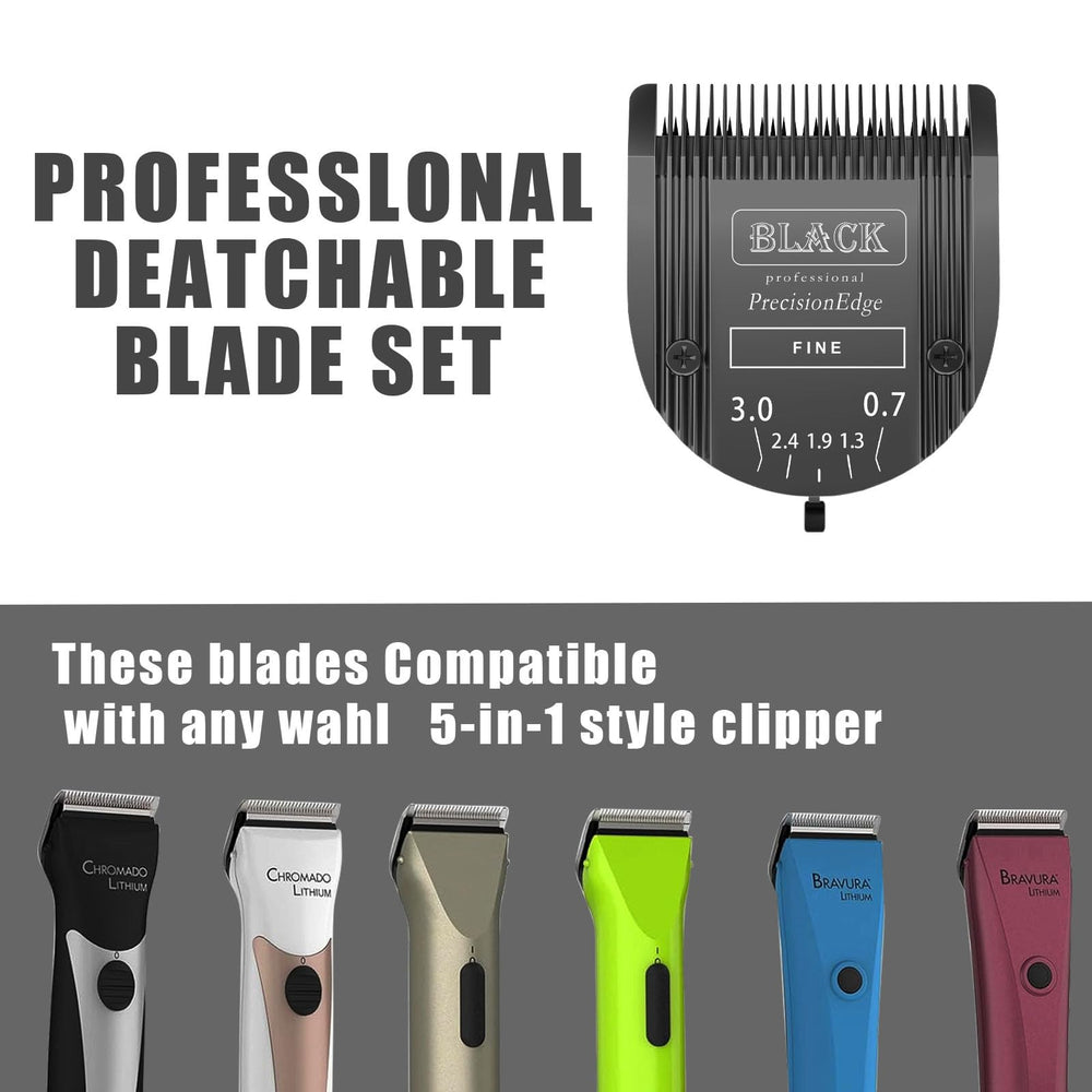 Audoc hardened blade close-up highlights professional precision and longer blade life