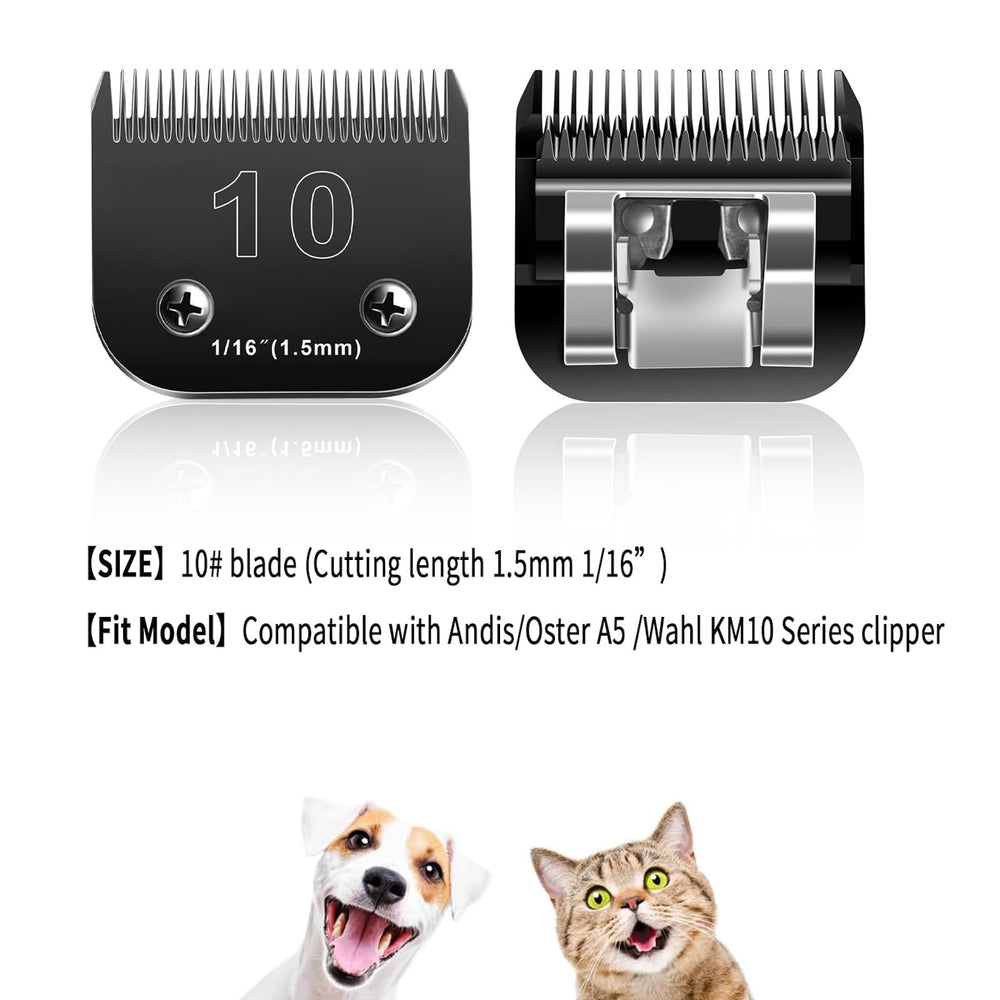 Audoc heat-resistant blade provides cooler operation during grooming