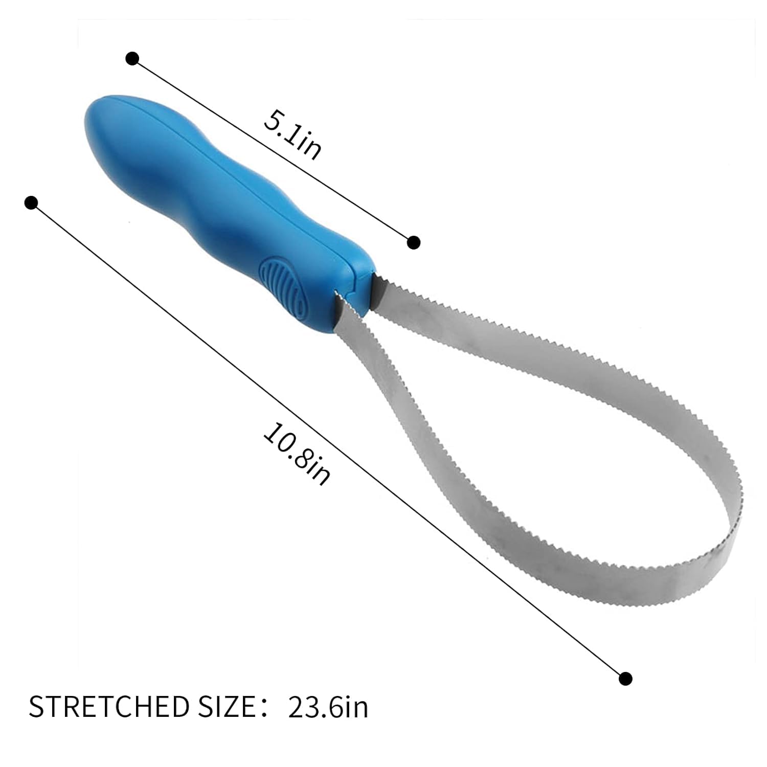Audoloku grooming blade safety with rounded tips reduces scratching during grooming sessions.