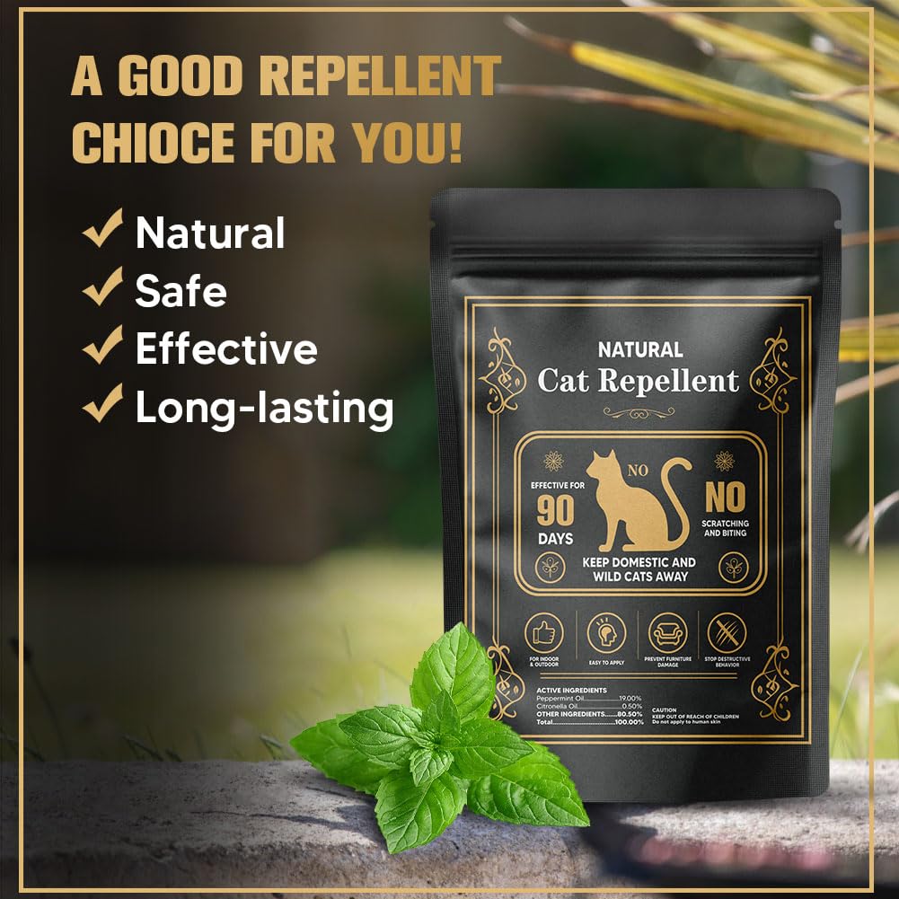 AUDQQM Cat Repellent Yard Spaces help deter stray cats outdoors.