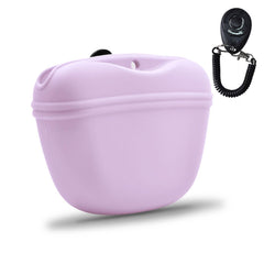 AUDWUD dog treat pouch with magnetic closure for easy one-handed training.
