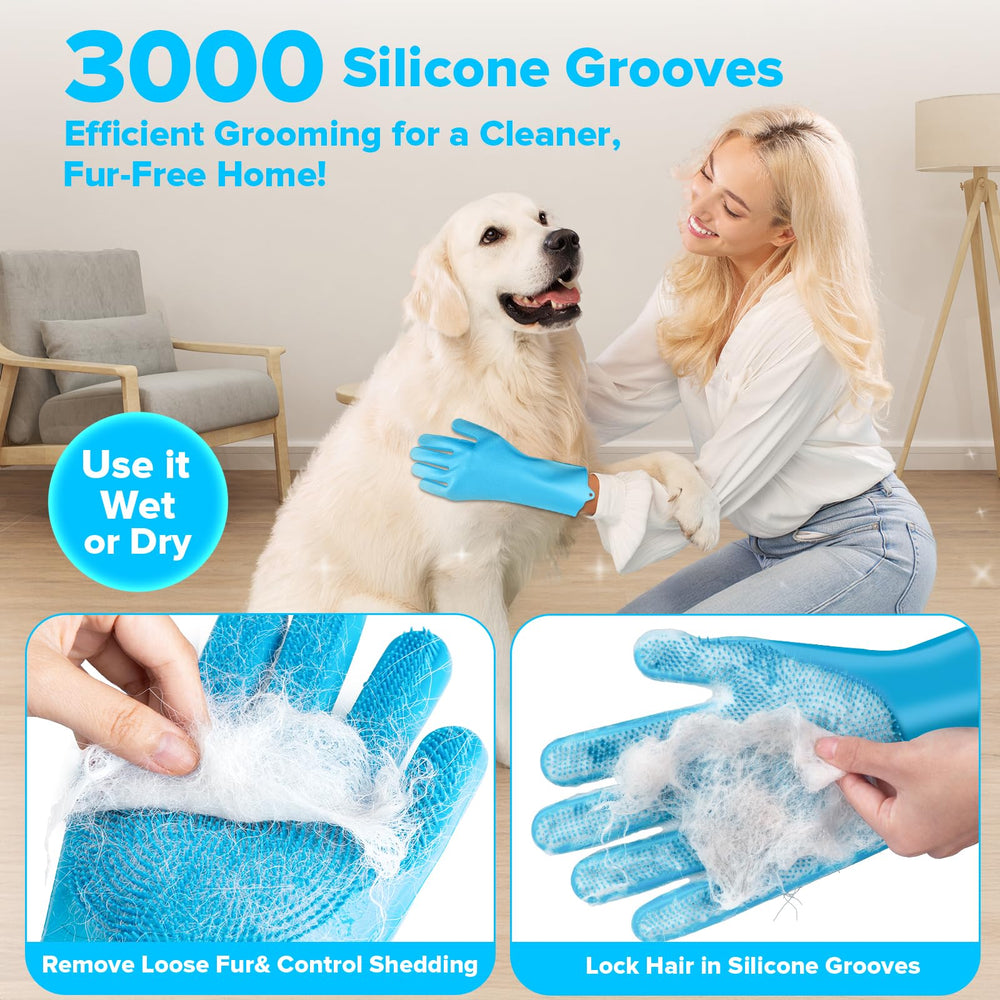 Augwind finger toothbrushes for dogs and cats promote oral care and fresher breath.