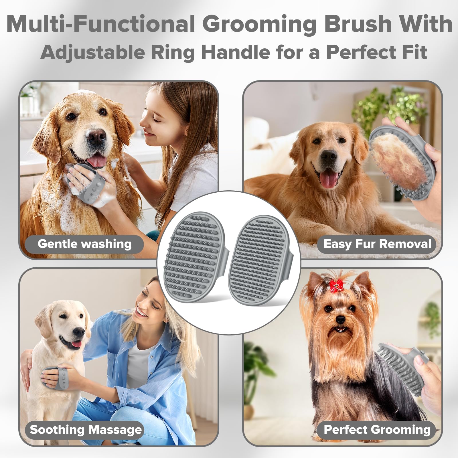 Augwind finger toothbrushes for quick pet dental care and fresh breath.