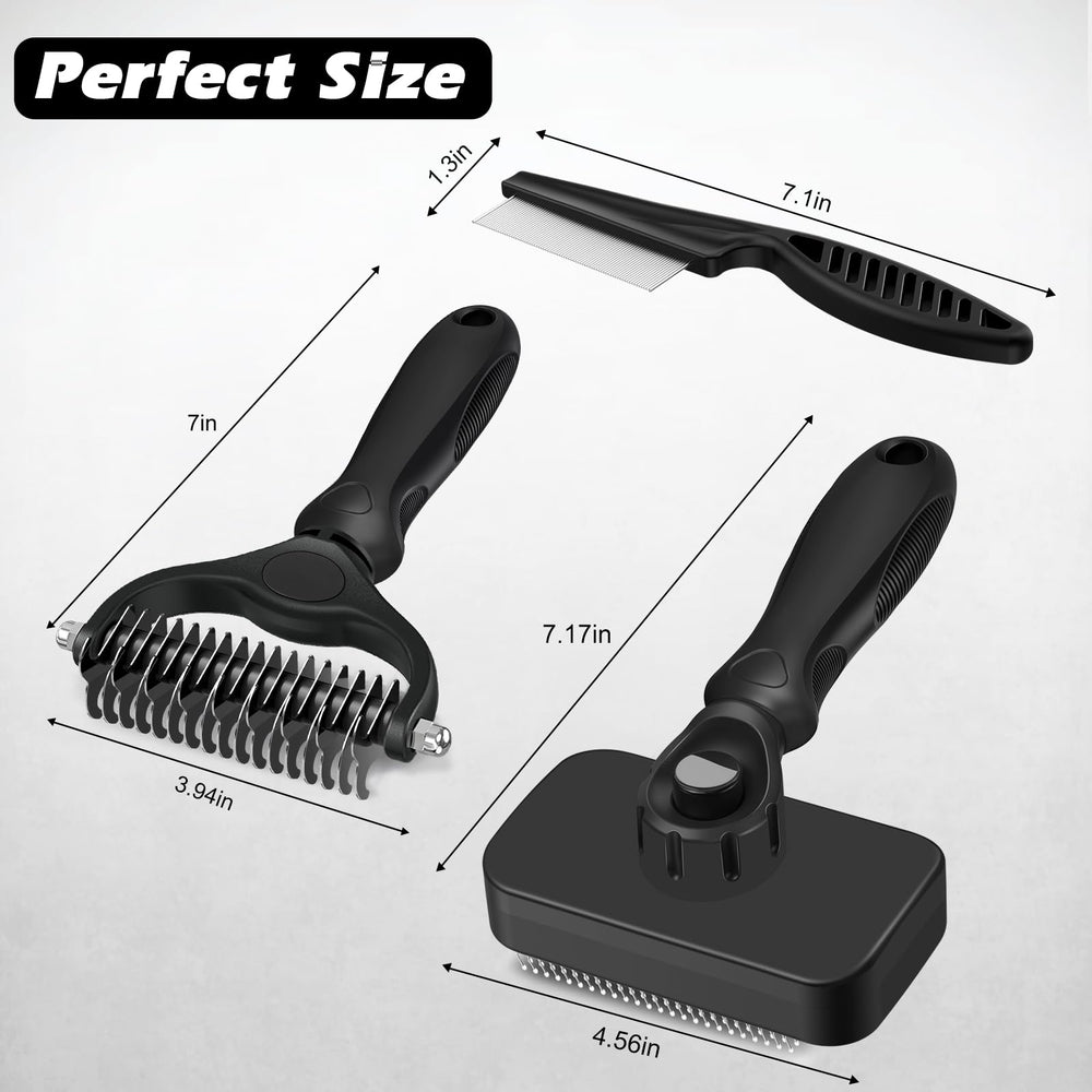 Augwind tool trio features retractable bristles for quick, hassle-free cleanup.