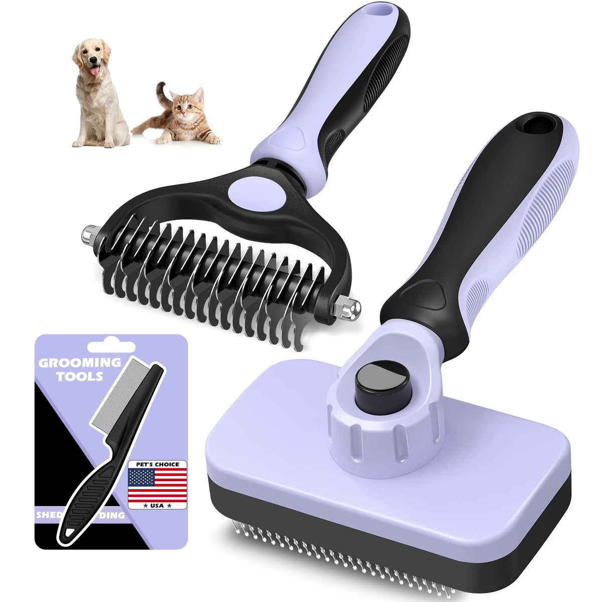 Augwind self-cleaning slicker brush demonstrates effortless detangling and quick hair cleanup.