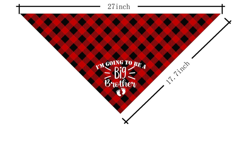 AUII JO DESIGN dog bandana neck wrap durable flannel for everyday wear and photos