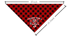 AUII JO DESIGN dog bandana neck wrap durable flannel for everyday wear and photos