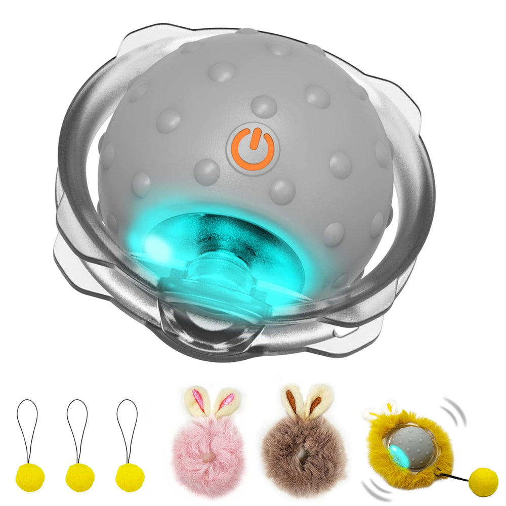 AUKL Interactive Cat Toys Ball Super Drive rolling action keeps cats active and curious
