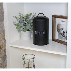AuldHome Design enamelware close-up of black coating—durable finish.