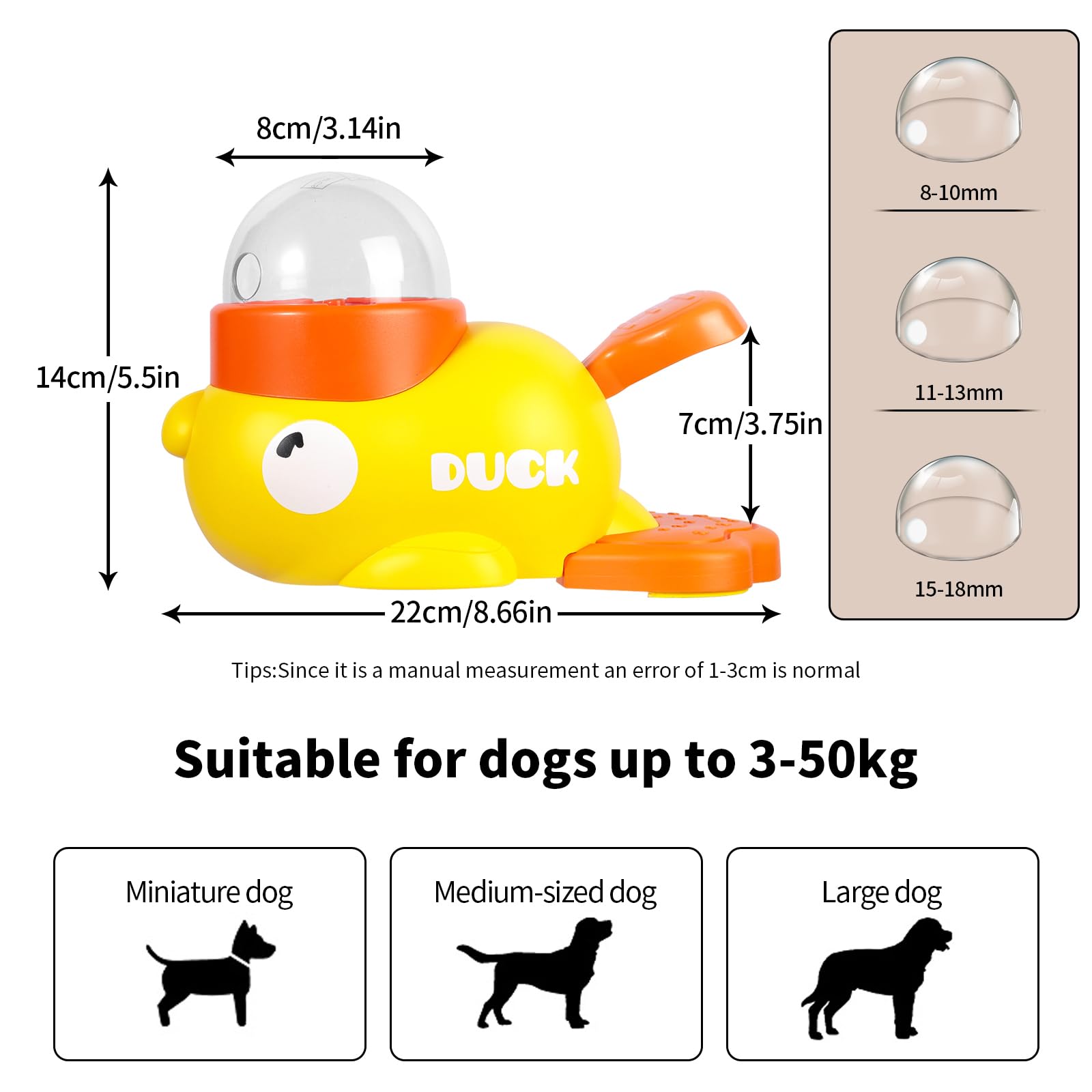 AULIDI three adjustable compartments fit different kibble sizes