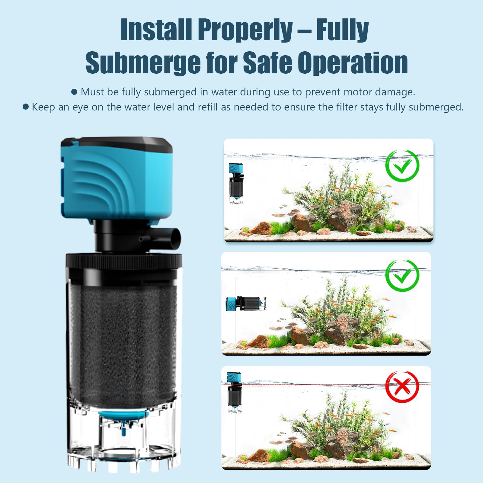Aulofee dual valve controls flow and oxygenation.