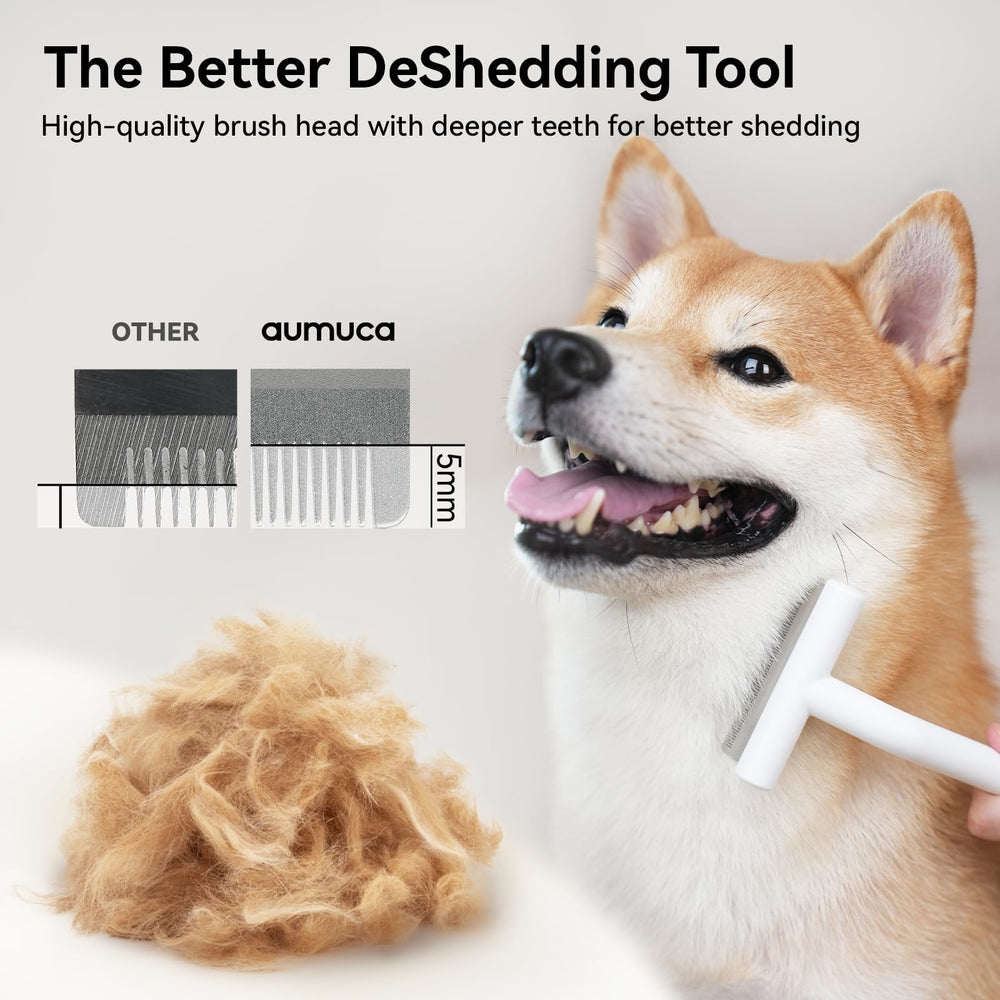 Aumuca ABS-handle provides a sturdy, long-lasting grooming tool