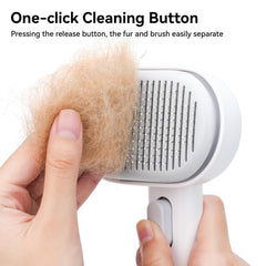 Aumuca cepillo con acero inoxidable 304, duradero para sesiones prolongadas.