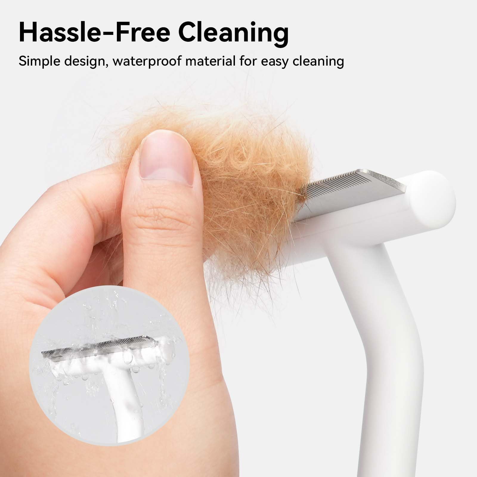 Aumuca easy-clean grooming tool for fast maintenance after use