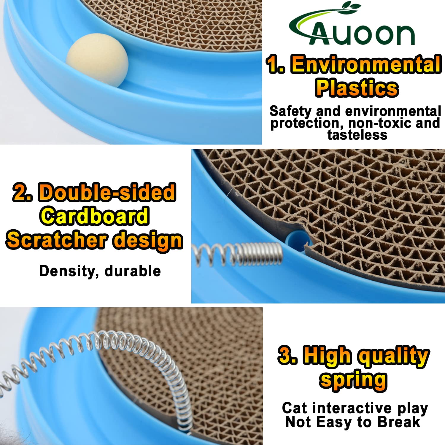 AUOON catnip-use option boosts curiosity during play