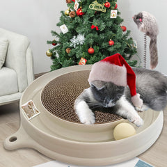 AUOON Cat Scratcher Toy cardboard scratch pad for furniture protection