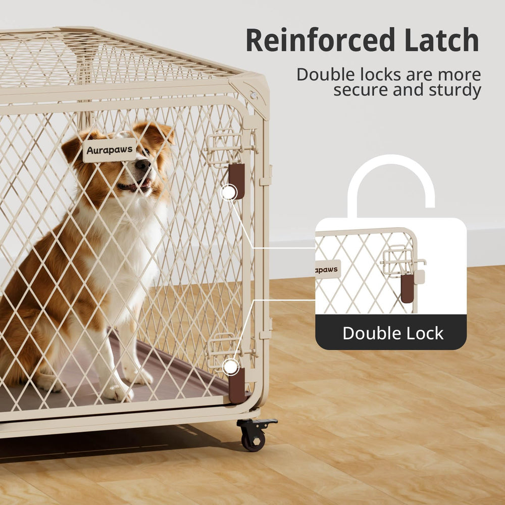 Aurapaws removable waterproof tray for quick cleaning and odor control.