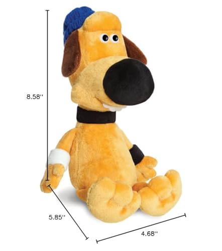 Aurora Bitzer Dog soft-toy packaging image showcases official licensing.