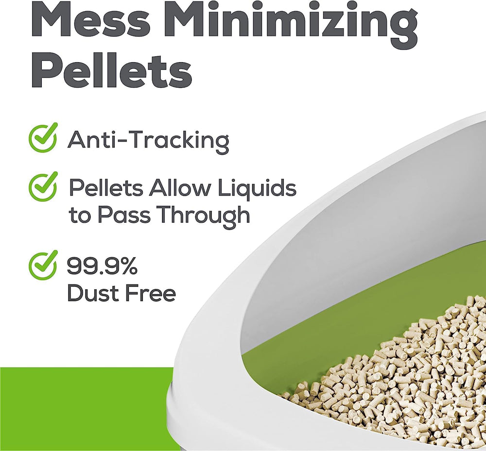 Aurora Pet Breeze pellets active clean scent depicted for odor control.