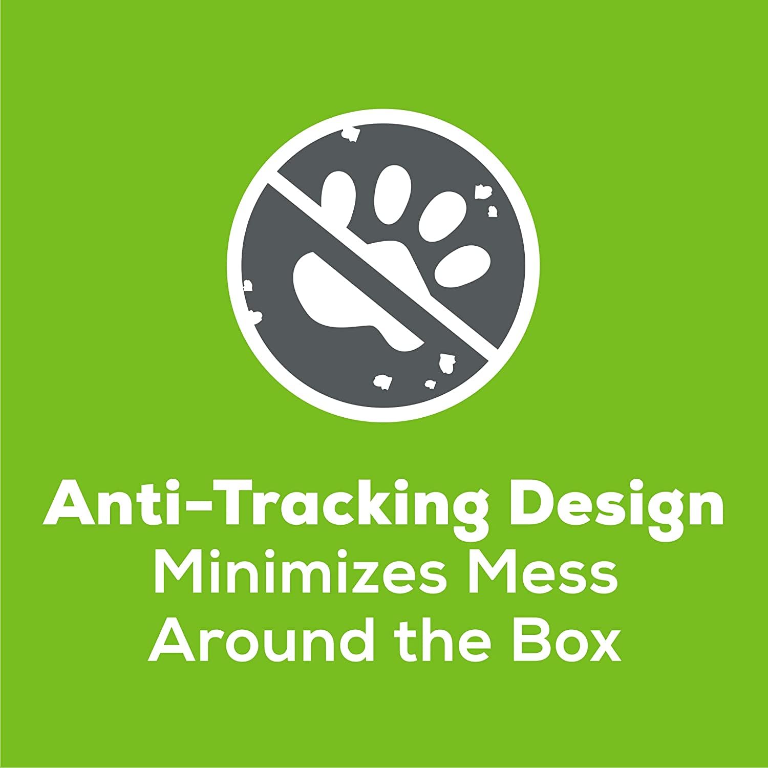 Aurora Pet Cat Breeze anti-tracking pellets help keep floors cleaner around the litter box