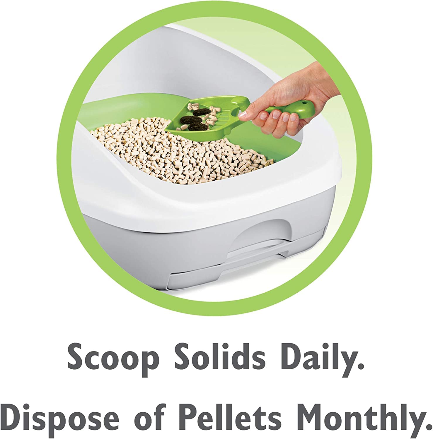 Aurora Pet Cat Breeze pellets work with Breeze system for easy scooping