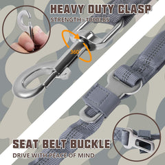 AUROTH dual-padded-handles improve grip and quick control in crowded areas.
