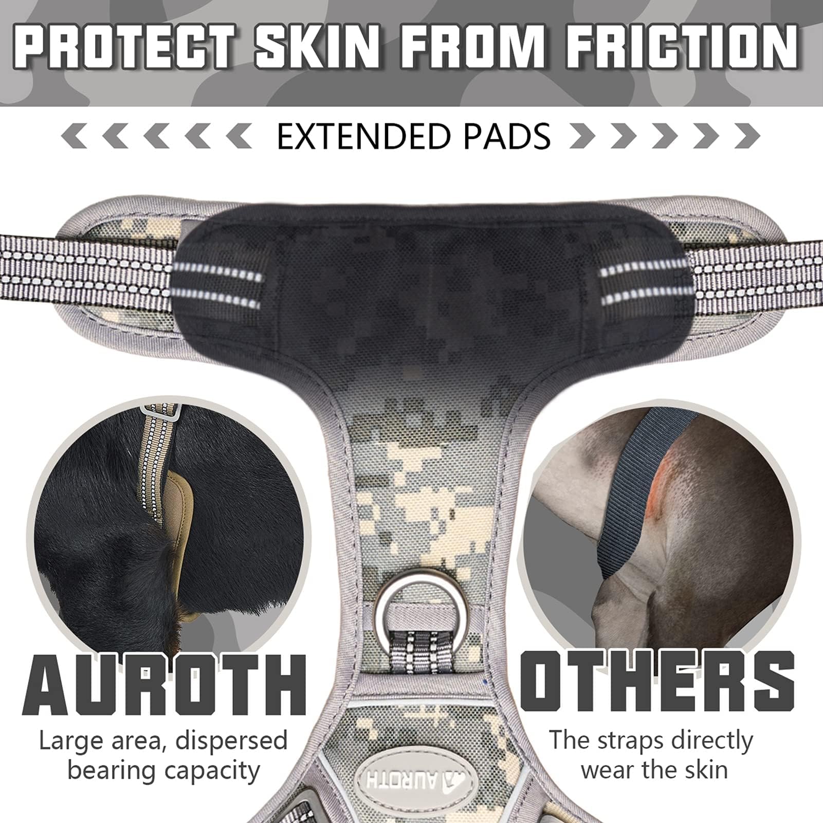 Auroth Molle system patches for gear attachment and customization