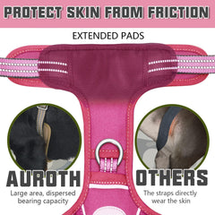 AUROTH Tactical Harness back clip illustrates relaxed walking and comfortable movement.