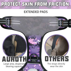 AUROTH harness highlights Molle system for carrying gear