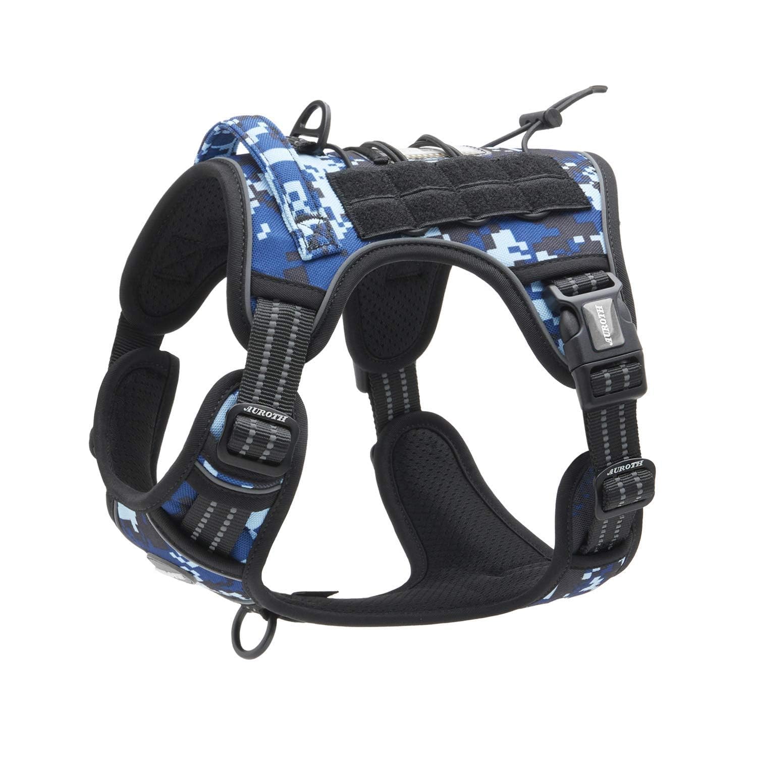 AUROTH tactical dog harness front clip for no-pull training