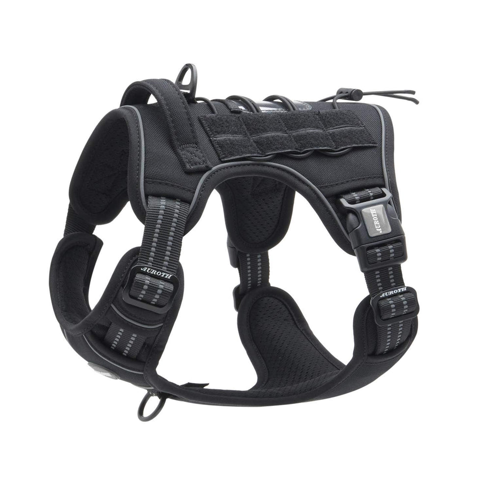 AUROTH Tactical Harness showing easy-adjustment for quick on/off daily wear
