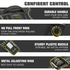 AUROTH Tactical Harness with Molle system for patches and gear