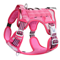 AUROTH Tactical Pet Harness front clip no-pull for training and control.