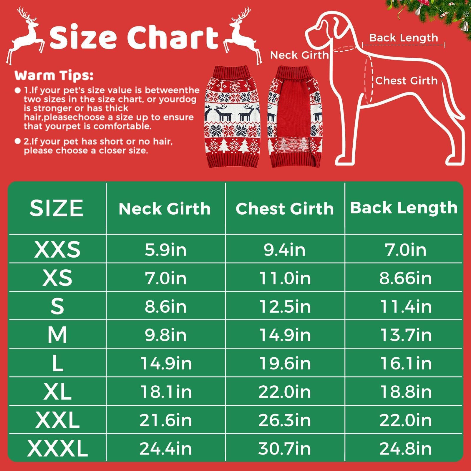 AURUZA dog sweater for outdoor walks and festive photos.
