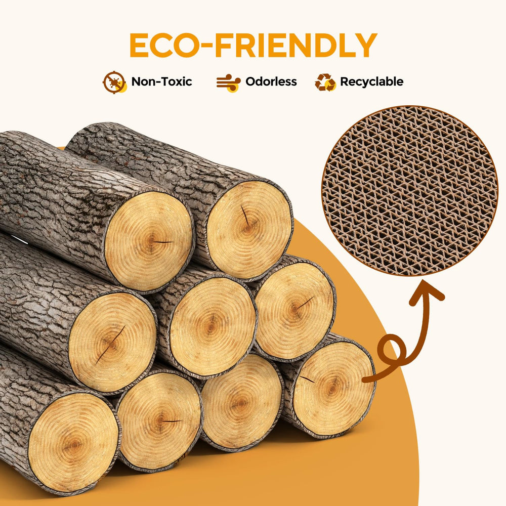 AUSCAT cardboard construction emphasizes durability and eco-friendly materials